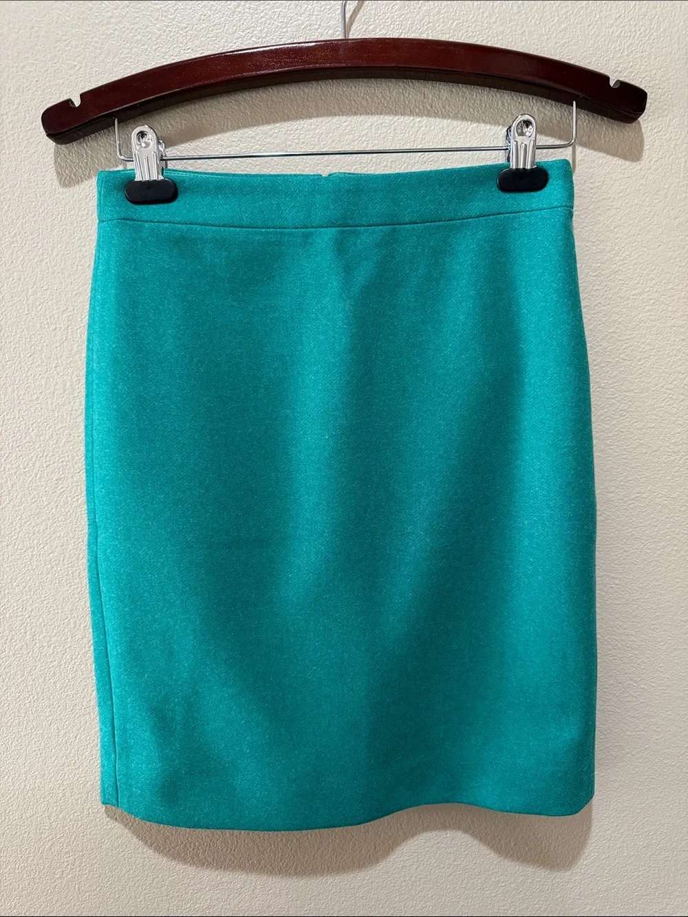 J. Crew Teal Pencil Skirt